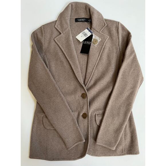 Lauren Ralph Lauren Cardigan Classic Sweatshirt Women's Size S NWT - Picture 3 of 16